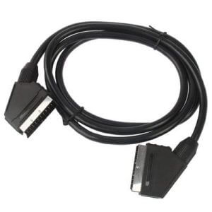SmartXS Scart Kabel 20Pin naar 20Pin Zwart 1.8M