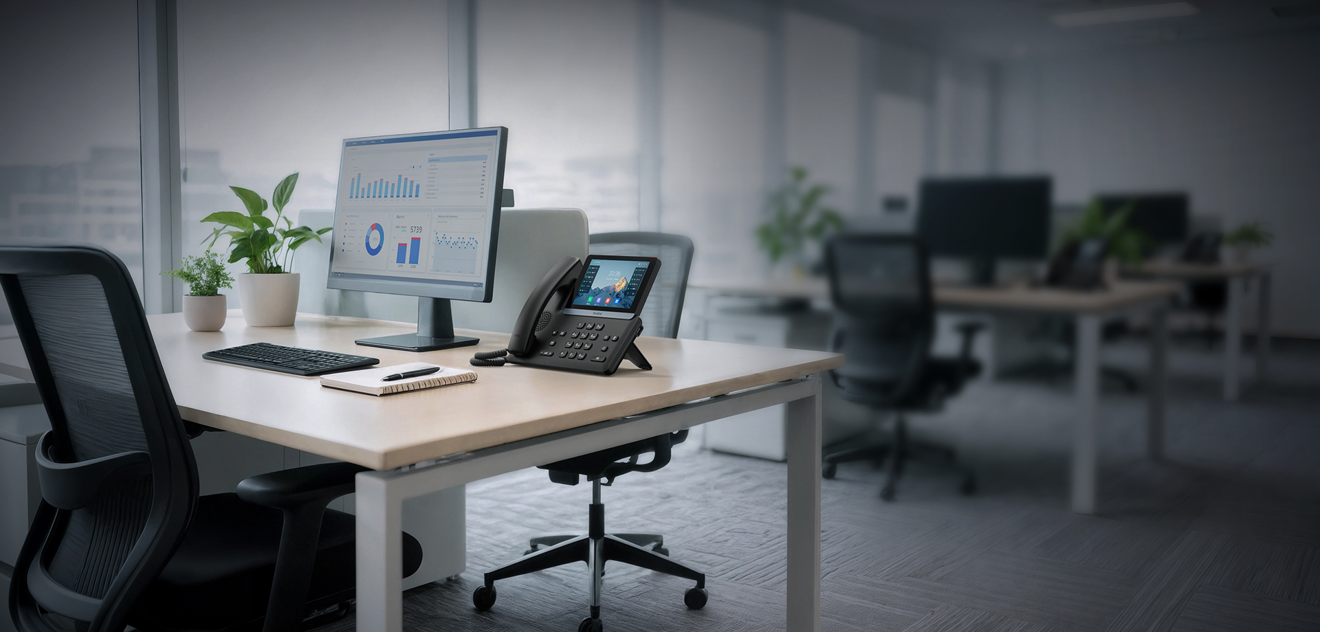 Yealink SIP-T77U VoIP telefoon